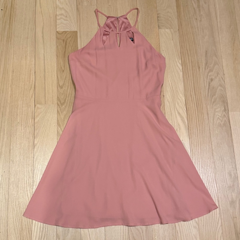 Express Pink Halter Dress Size 4